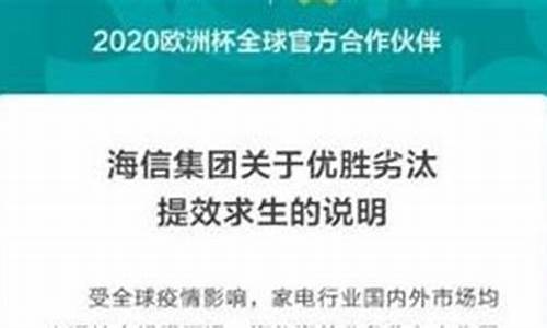 海信公司回应裁员问题：员工队伍稳健发展(海信裁人一万人)